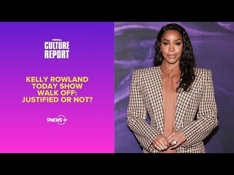 Culture Report | Kelly Rowland Today Show Walk Off: Justified or Not?
