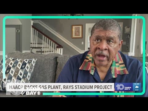 St. Petersburg NAACP backs Rays stadium, Gas Plant District development proposal