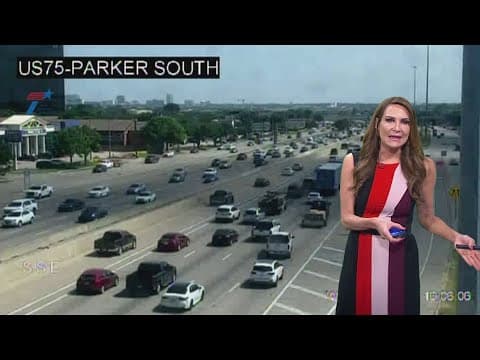 Expect delays amid heavy traffic on I-20, I-30 and I-35 Wednesday evening