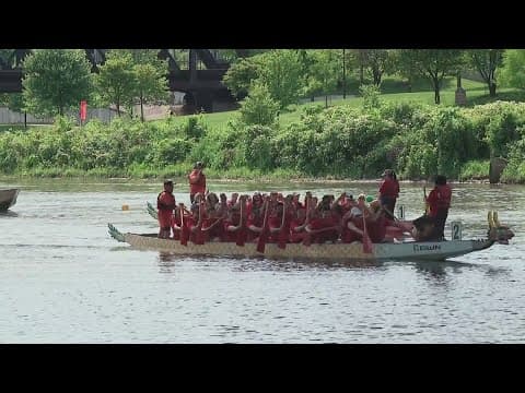Dragon boat race takeover ahead of Asian Festival