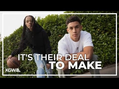 Two Oregon high school athletes make history as first to benefit from their name, image, likeness