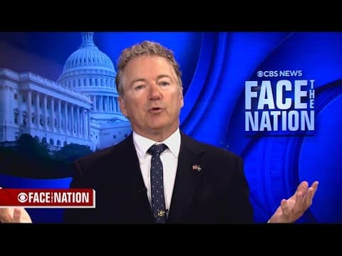 Rand Paul argues against Trump 'big bill'  | "Who's left in Washington who cares about the debt?"