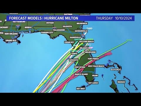 Hurricane Milton | Live radar from Monday afternoon