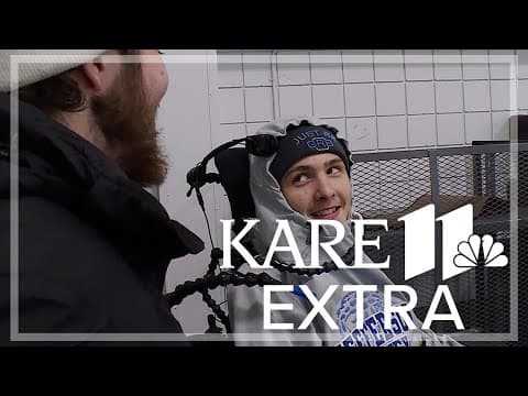 Ethan Glynn, surrounded by loved ones, 'keeps pushing through'