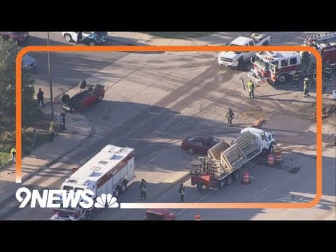 Hazardous material contained after Aurora traffic accident