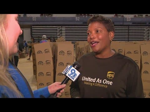 Nonprofit hosts annual food distribution ahead of Thanksgiving