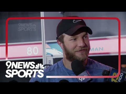 Adam Trautman reflects on amazing TD catch in Broncos' win over Browns