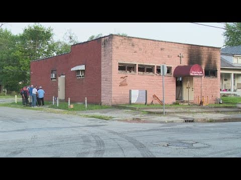 Rebuilding starts now after fire at historic church on Indy's near northwest side