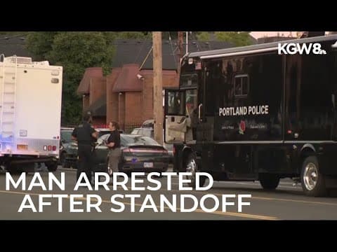 Man arrested after standoff at Southeast Portland home where woman was found dead