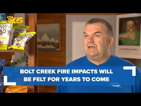 Bolt Creek Fire impacts will be felt for years to come