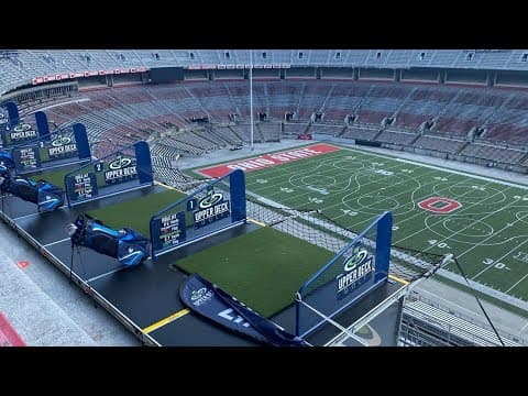 Upper Deck Golf arrives at Ohio Stadium