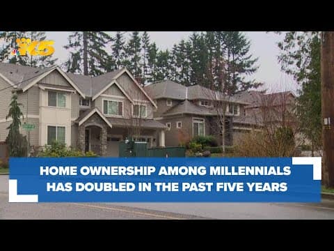 Home ownership up among millennials