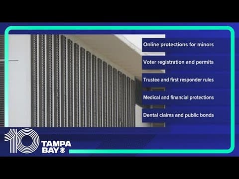 Florida law restricting social media for minors goes into effect Jan. 1