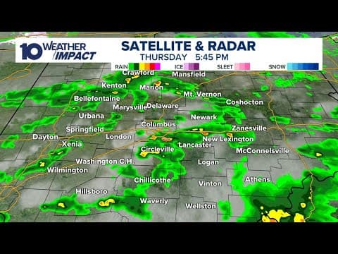 LIVE RADAR: Rain, storms impacting central Ohio