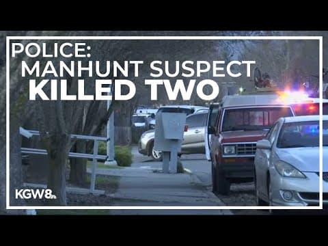 Oregon kidnap suspect killed 2 men before standoff, police say
