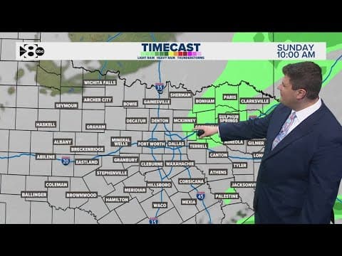 DFW Weather: Colder temperatures, rain chances return to North Texas