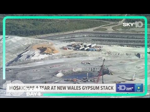 Mosaic confirms another tear in the liner of its gypsum stack