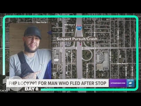 FHP looking for man who fled after stop