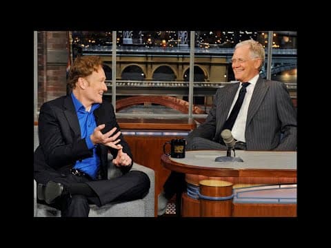 Conan O'Brien will receive the Mark Twain Prize for comedy
