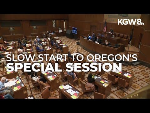 Oregon lawmakers barely make quorum in 1st day of special session amid need for transportation funds