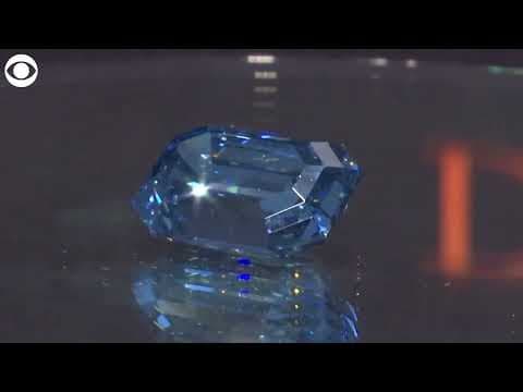 Blue diamond expected to sell for more than 48 million dollars at auction