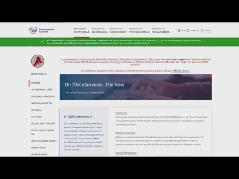 Monday marks Tax Day. Here's what you need to know about Ohio's new way to file state taxes