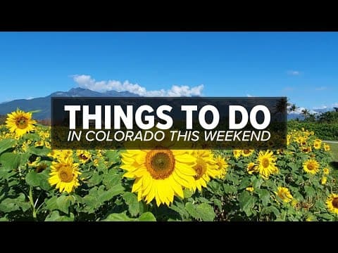 Things to do in Colorado this weekend: July 11-13
