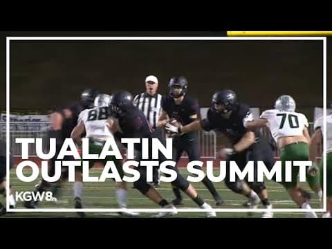 Tualatin outlasts Summit in defensive slugfest | Friday Night Football