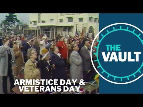 The origins of Veterans Day and a flashback to this day in 1977 | KGW Vault