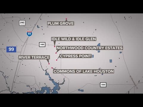 Voluntary evacuations called for several Harris County communities near San Jacinto River