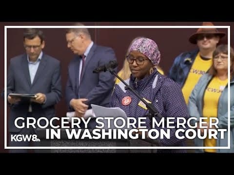 First day of Kroger, Albertsons merger trial in Washington