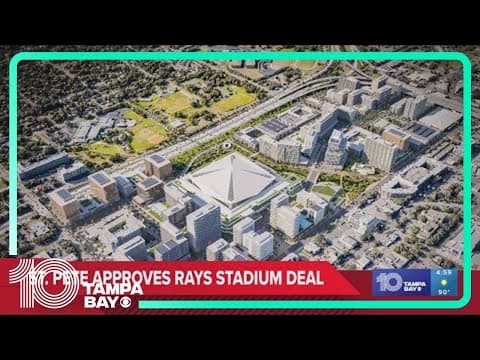 St. Petersburg City Council gives approval to Rays stadium project