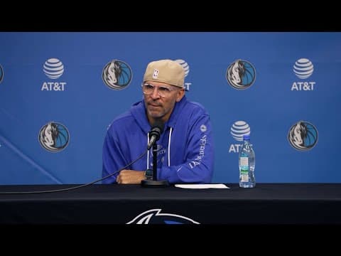 Dallas Mavericks vs. Houston Rockets | Head Coach Jason Kidd pregame press conference (10.31.24)