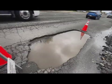 Recent storms have swamped San Diego's pothole program