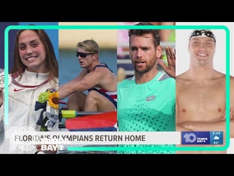 Here are the Florida Olympians who won medals in Paris