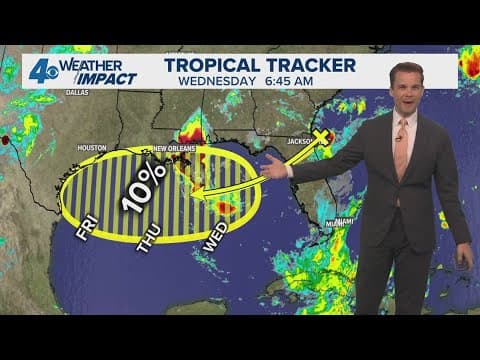 Wed AM Tropical Update: Watching northern Gulf again