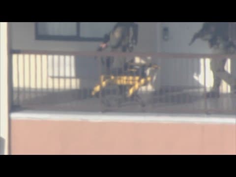 Robot dogs help end hourslong standoff at Mustang Inn in southeast Houston