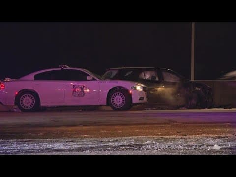 ISP Trooper critically injured after being hit on I-65 south in downtown Indinapolis