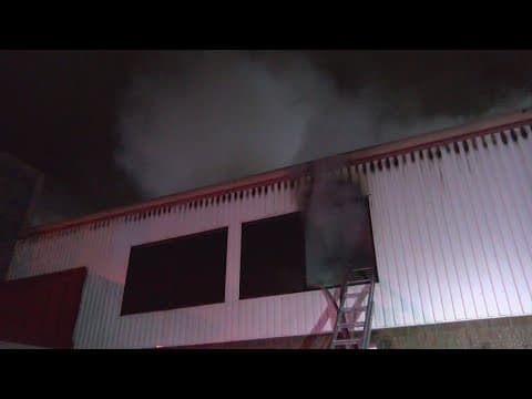 Breaking: Firefighters battle 5-alarm fire at self-storage facility in Spring area