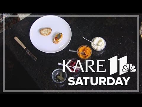 Recipe: Butternut Squash Crostini with Whipped Goat Cheese and Pickled Cranberries