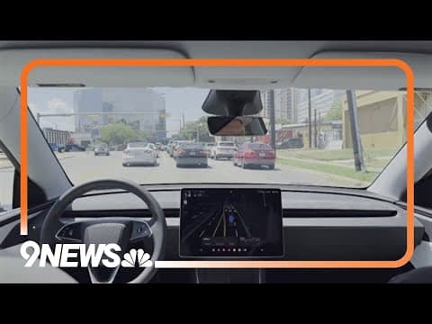 Tesla's 'Robotaxi' hitting the streets