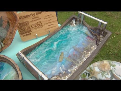 OB  Street Fair & Chili Cook-Off | Profile of art vendor