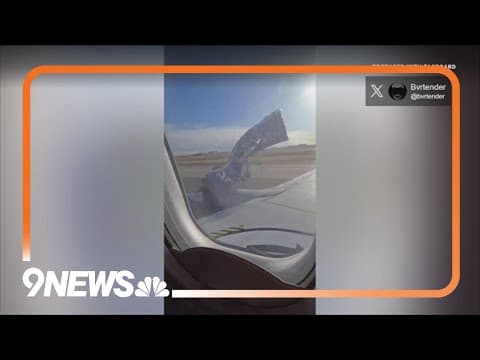 Engine cover falls off Southwest Airlines plane during Denver takeoff