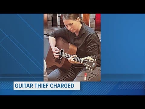 Houston woman identified, accused of stealing $2,500 guitar from store near Bellaire