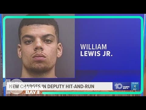 New charges for suspect in Hillsborough deputy hit-and-run