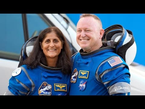 Watch Live: NASA's stuck astronauts return to Earth after 9 months in space