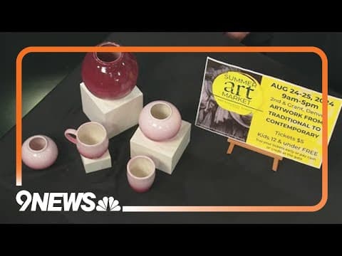 Denver's Summer Art Market returns this weekend