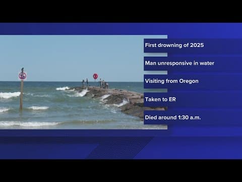 Oregon man dies in Galveston after being pulled from water in non-swimming zone, beach patrol says