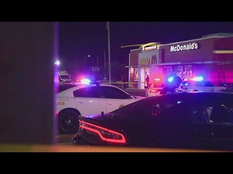 Man arrested for allegedly threatening north Indy McDonald's employee prior to police shooting