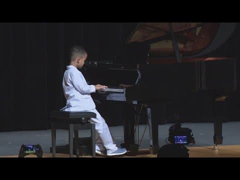 North Texas 5 year old ties for 1st place in international piano competition